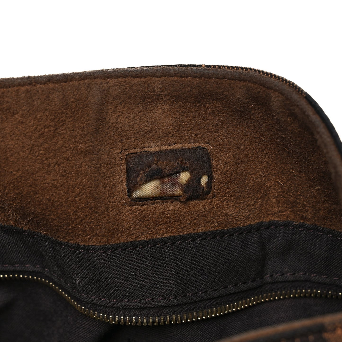 Pequin Vitello Large Hobo Tobacco Amarena