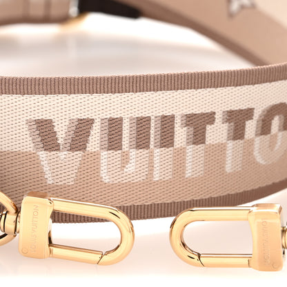 Louis Vuitton Jacquard Speedy Bandouliere 20 Shoulder Strap Beige Brown 3 of 5