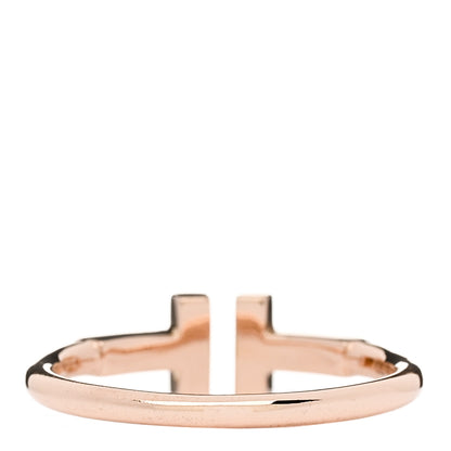Tiffany 18K Rose Gold T Wire Ring 50 5.5 3 of 5