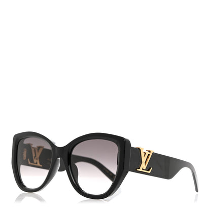 Louis Vuitton LV Icon Cat Eye Sunglasses Black 1 of 7