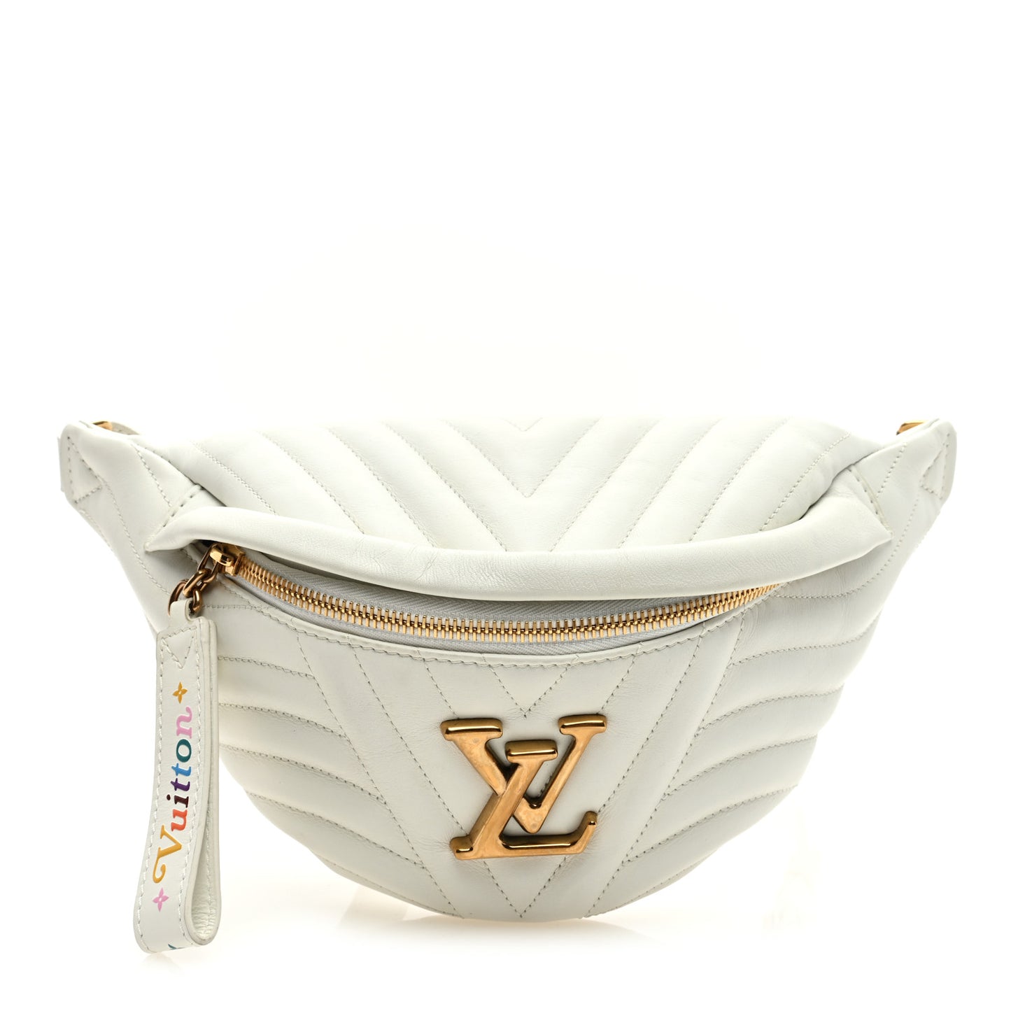 Calfskin New Wave Bumbag Snow