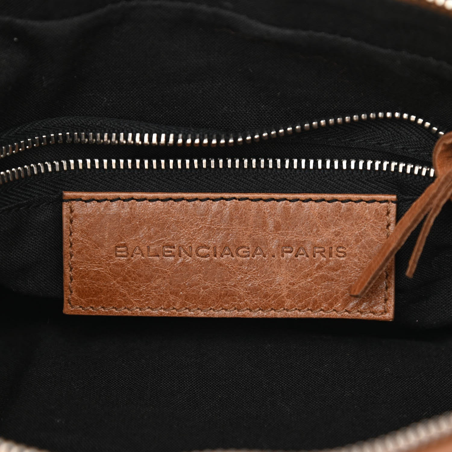 Balenciaga Agneau Pony Hair City Camel 6 of 10