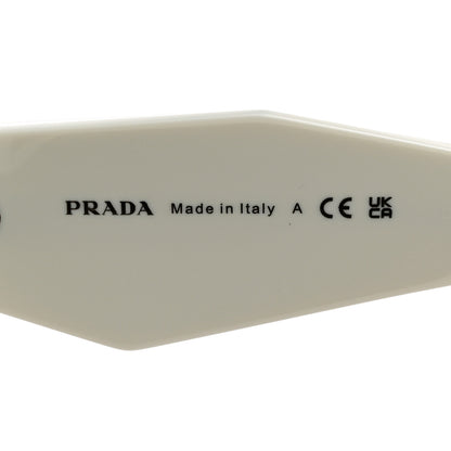 Prada Acetate Symbole Sunglasses SPR 17W White 6 of 8