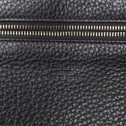 Valentino Garavani Pebbled Calfskin Medium Rockstud Tote Black 6 of 9