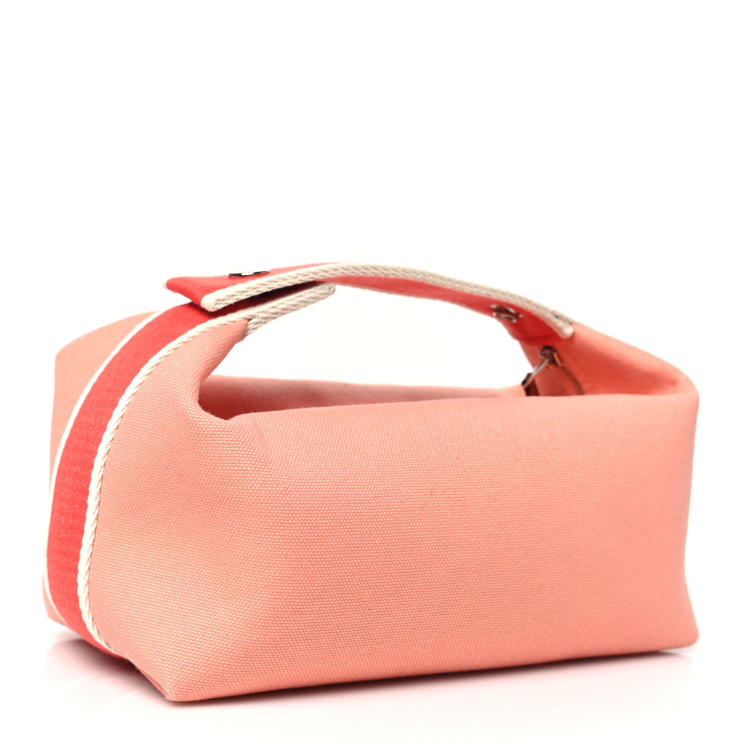 Hermes Canvas Small Bride-A-Brac Pouch Goyave 3 of 7