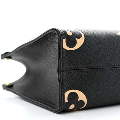 Louis Vuitton Empreinte Monogram Giant Onthego PM Black Beige 8 of 10