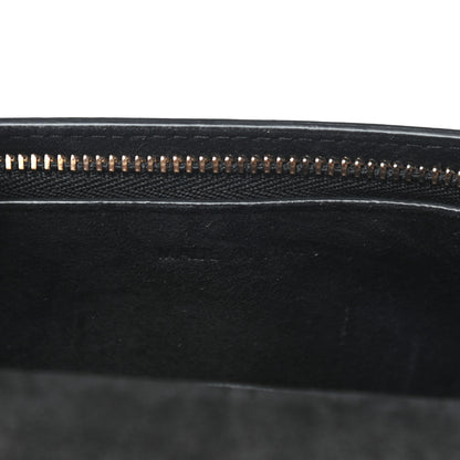 Christian Dior Grained Calfskin Saddle Belt Clutch Black 7 of 12