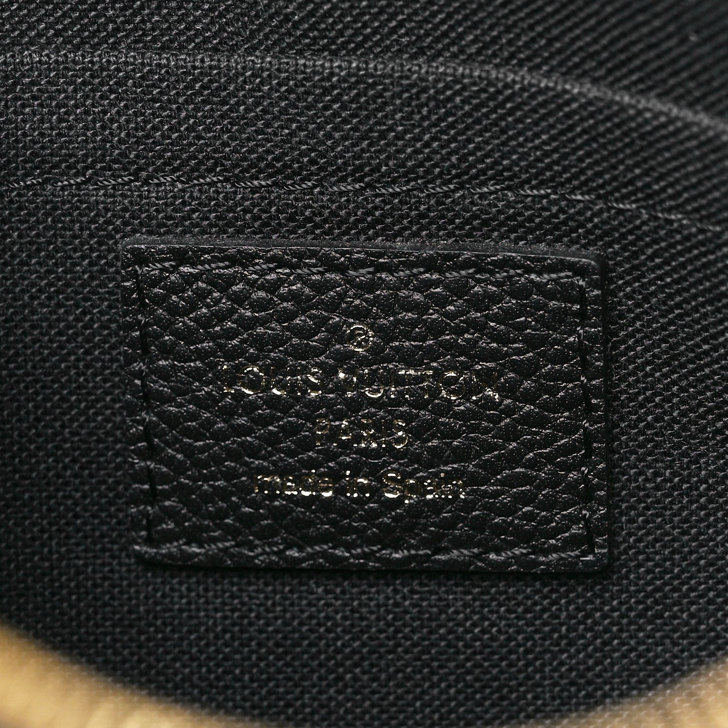 Louis Vuitton Monogram Pallas Clutch Black 6 of 13