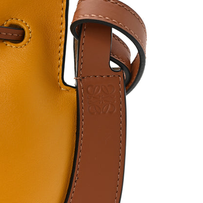 Loewe Nappa Colorblock Horseshoe Bag Yellow Tan 6 of 8
