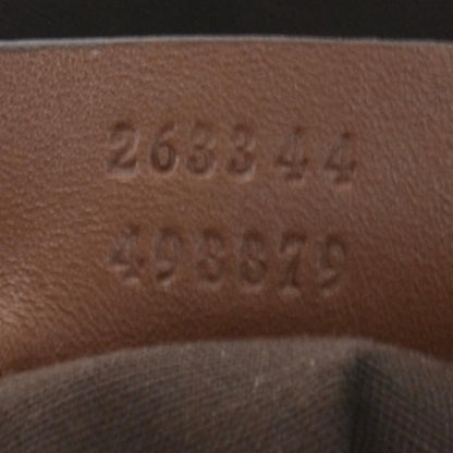 Gucci Canvas Monogram Hobo Green 6 of 7