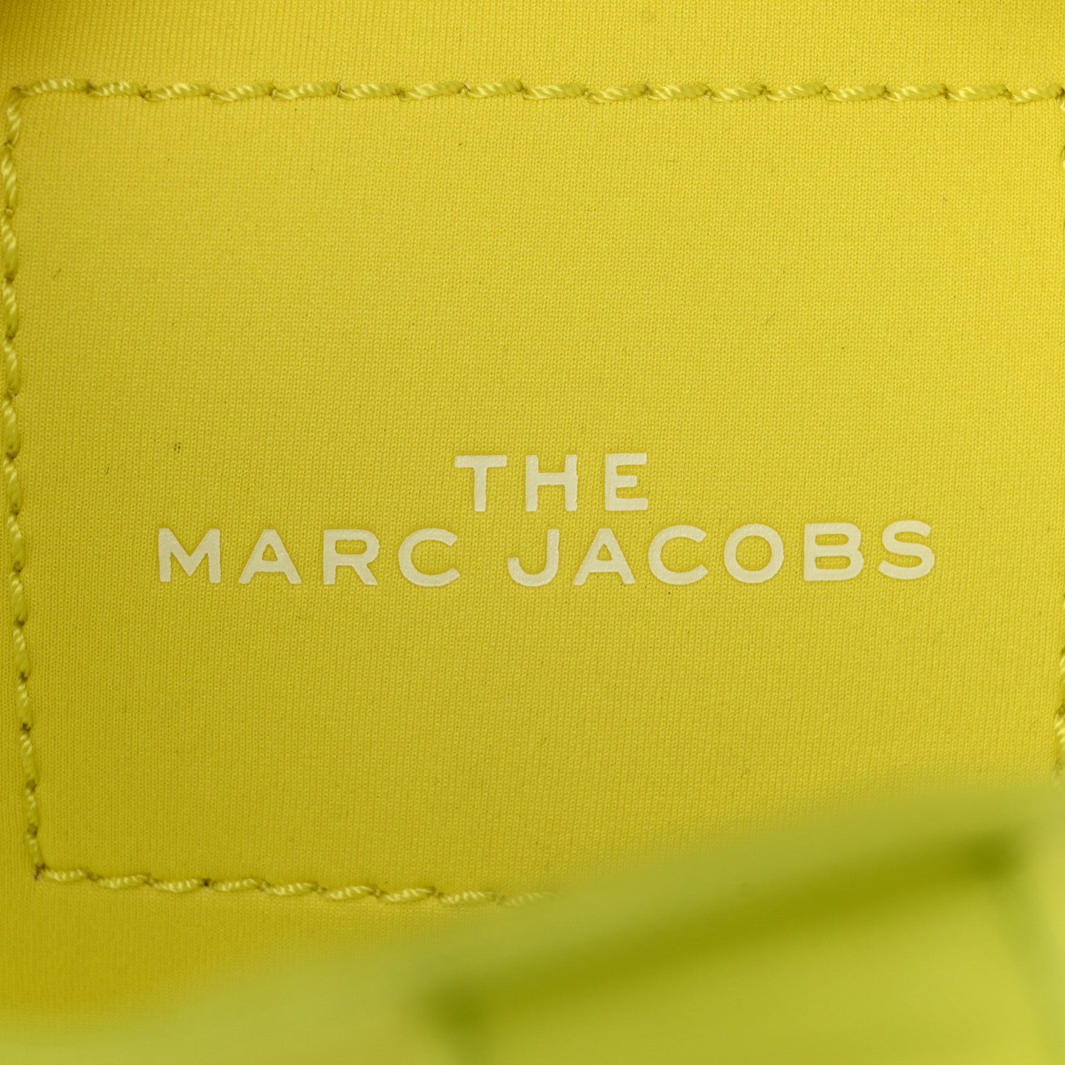 Marc Jacobs Mesh Medium The Tote Bag Fluo Yellow 6 of 11