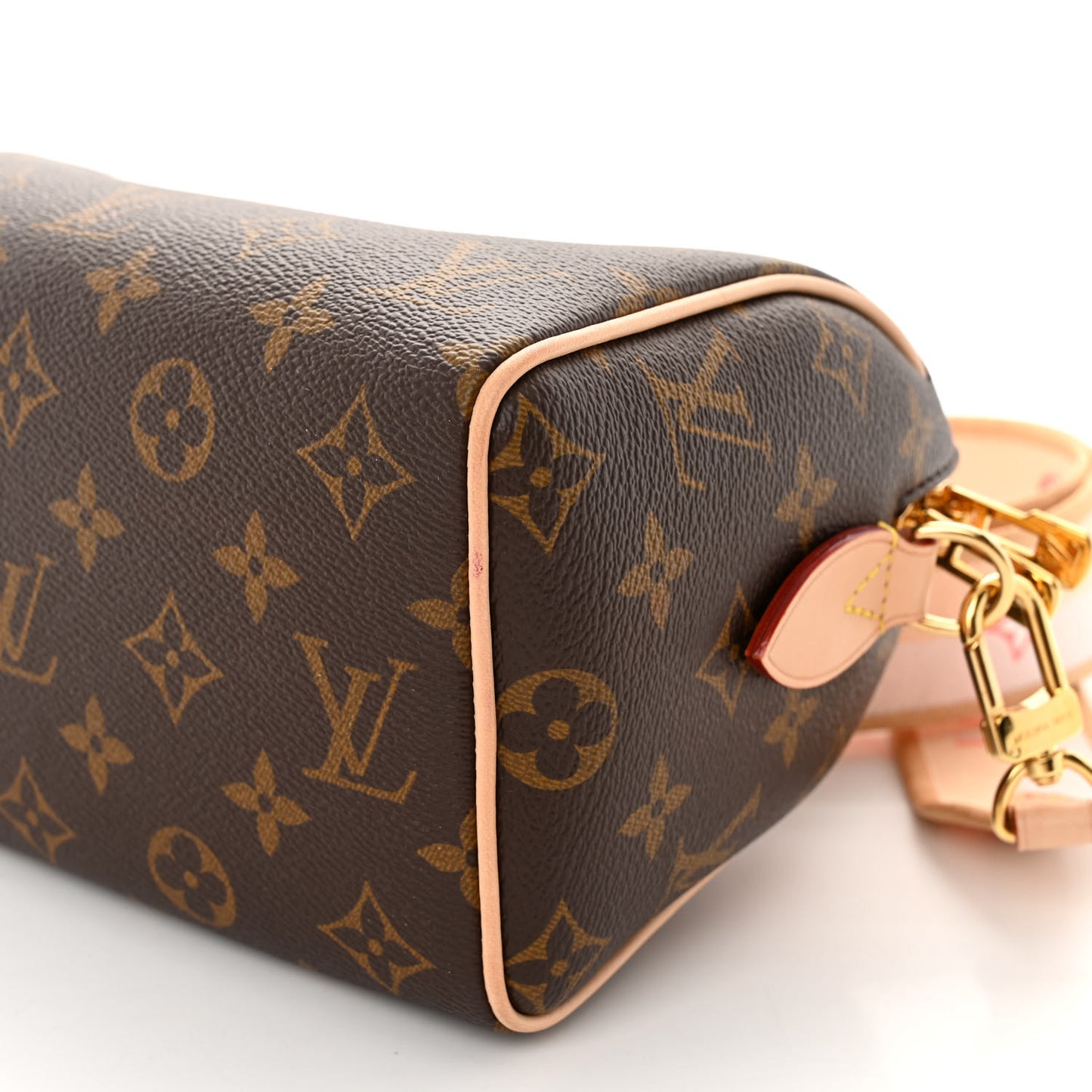 Monogram Speedy Bandouliere 20 Pink Orange