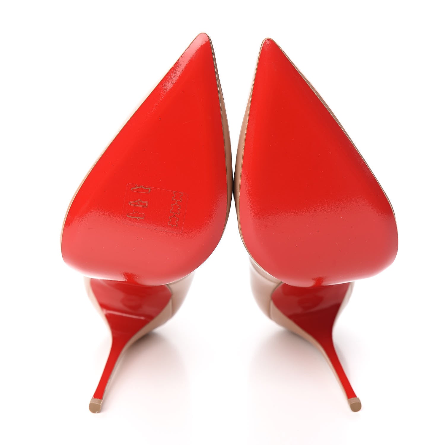Christian Louboutin Patent So Kate 120 Pumps 37.5 Nude 5 of 8