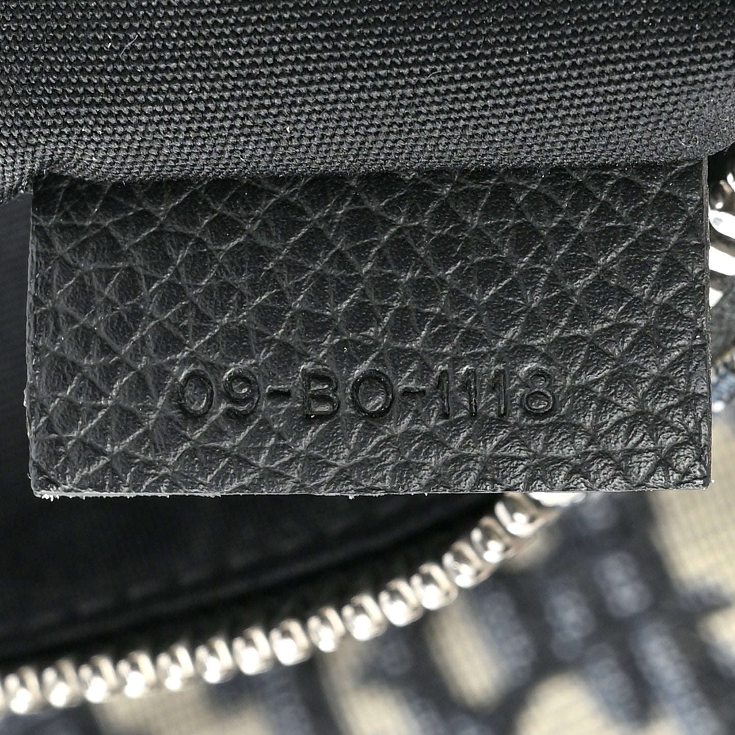 Oblique Mens Saddle Bag Black