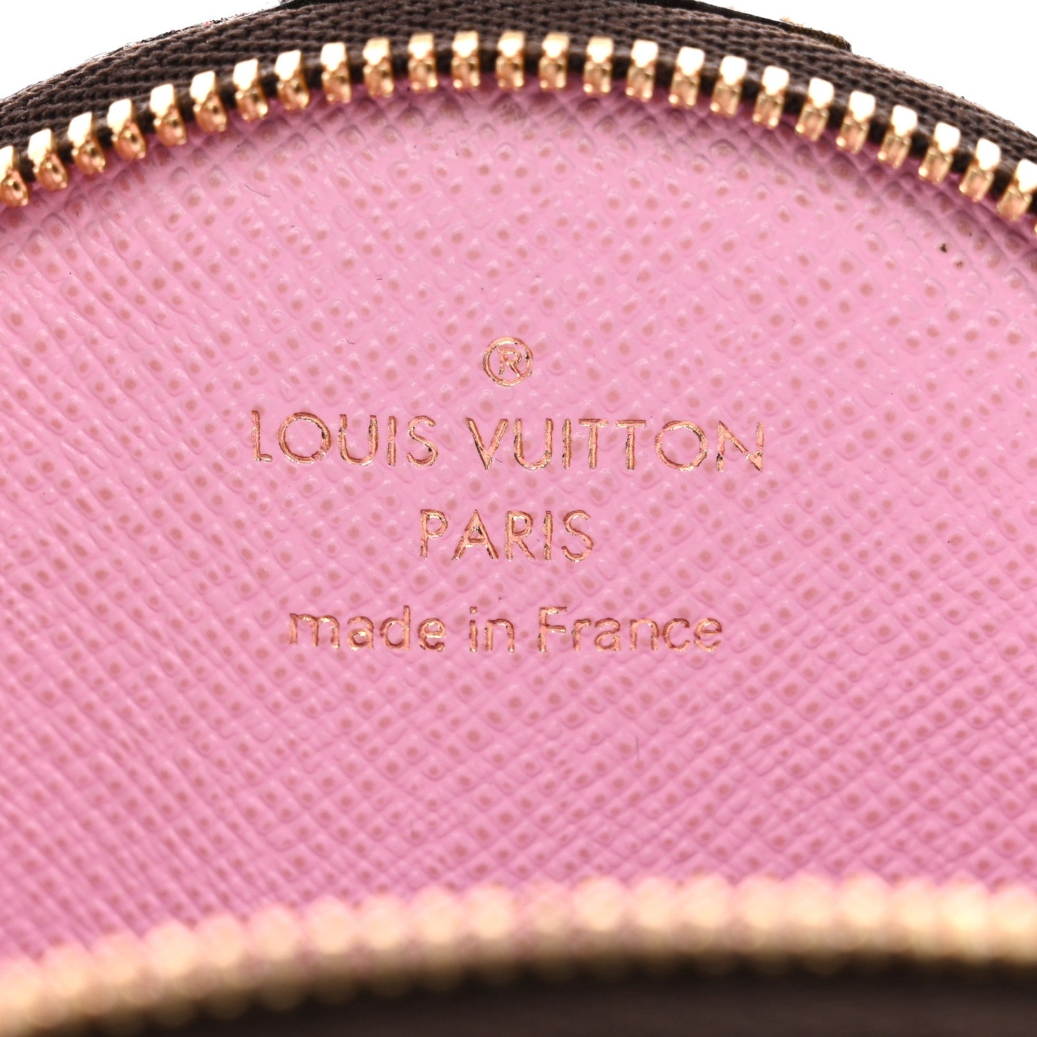 Louis Vuitton Monogram 2021 Christmas Animation Japanese Garden Round Coin Purse Wisteria Pink 5 of 5