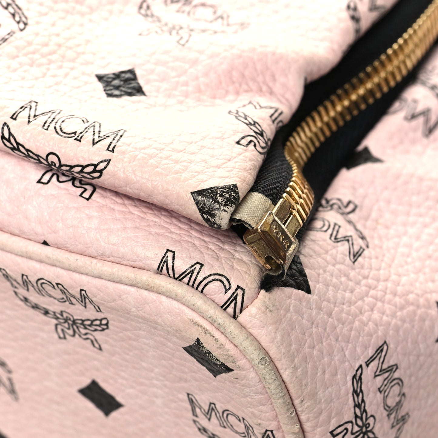 Visetos Studded Dual Stark Backpack Chalk Pink Black