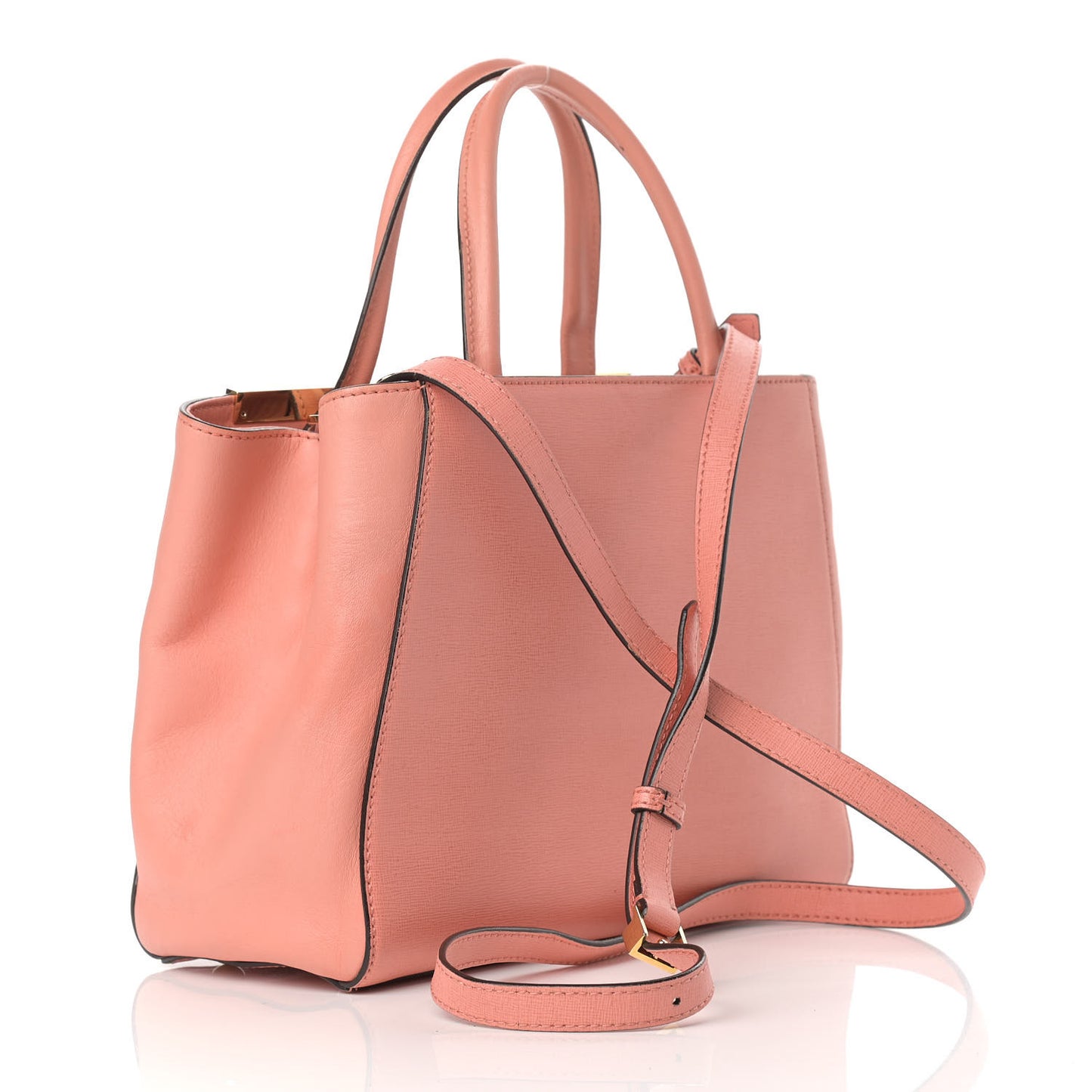 Vitello Elite Petite 2Jours Tote Pesca