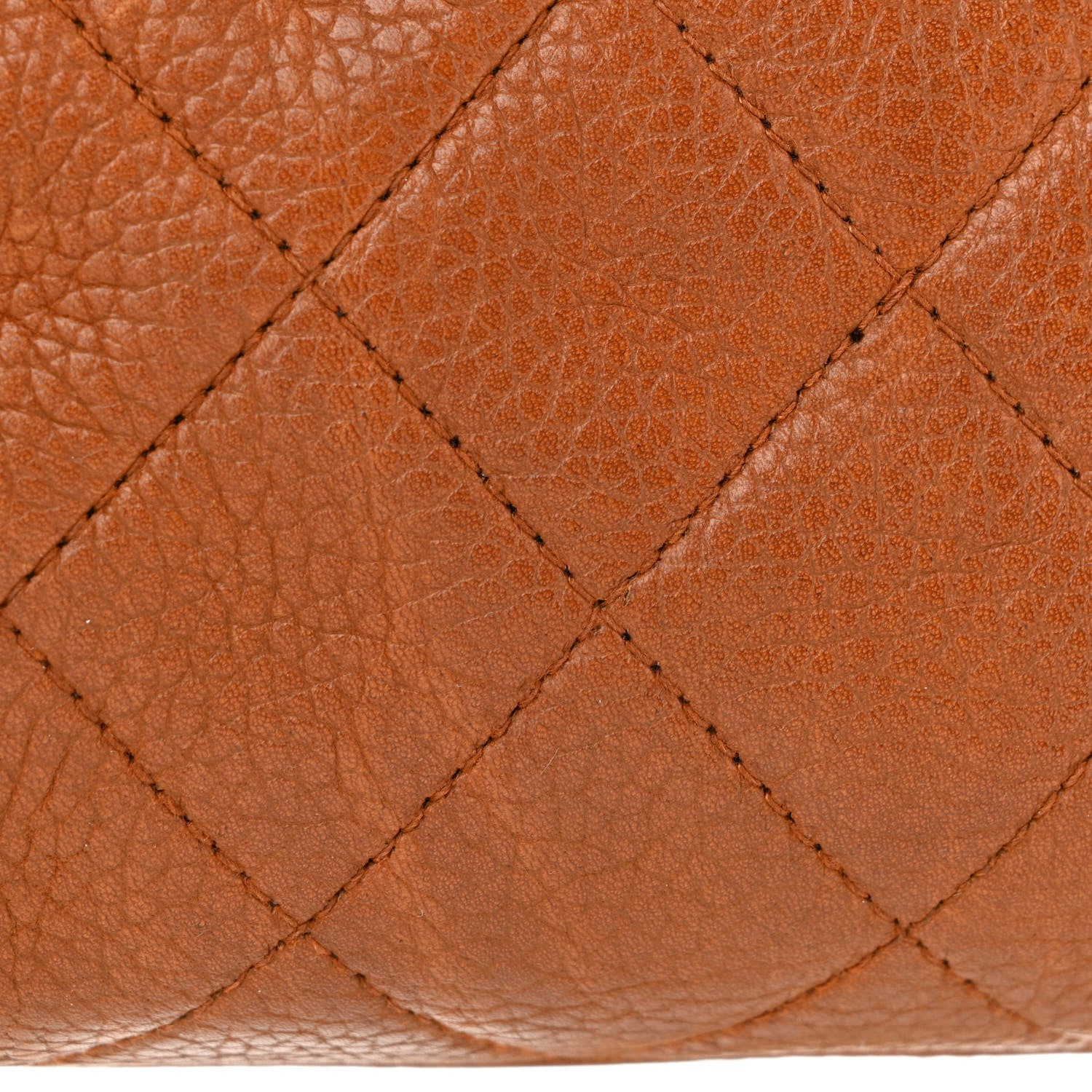 Chanel Caviar Quilted CC Camera Case Brown 17 of 17