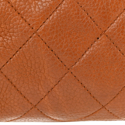 Chanel Caviar Quilted CC Camera Case Brown 17 of 17
