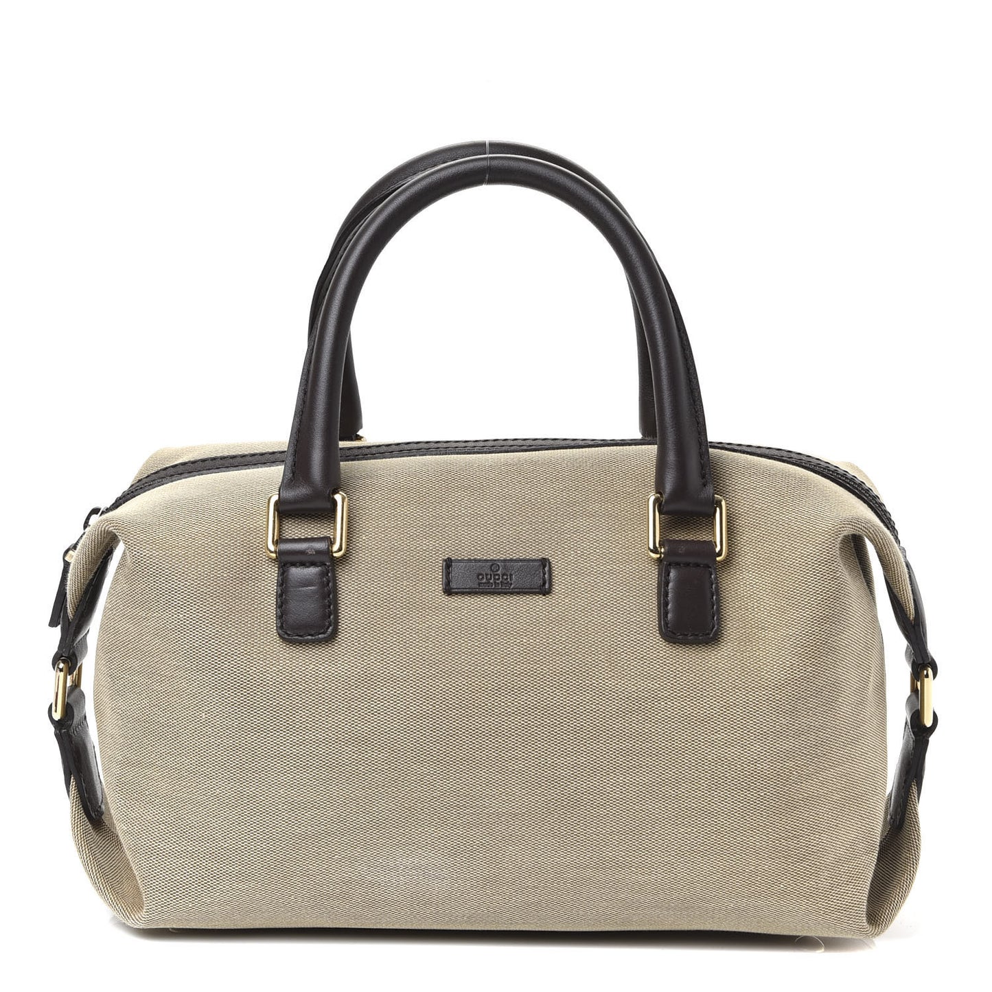 Canvas Small Satchel Beige