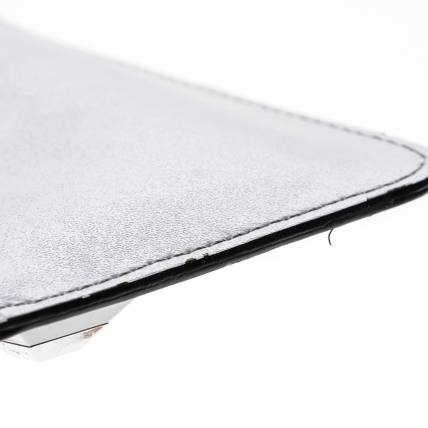 Fendi Vitello Liberty Studded Coin Pouch Key Case Ardesia Multicolor 9 of 9