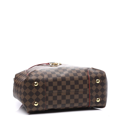 Louis Vuitton Damier Ebene Caissa Hobo Cherry 3 of 11