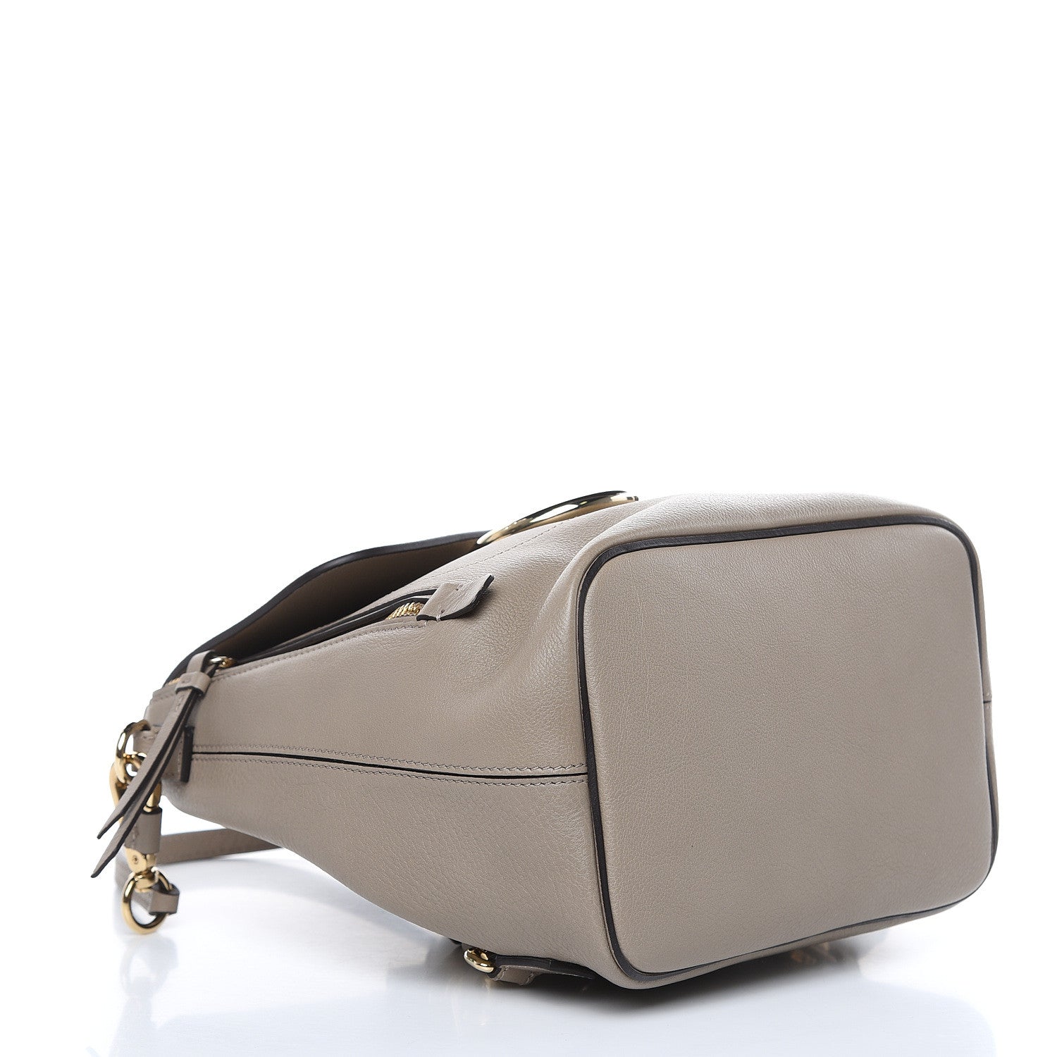 Chloe Suede Calfskin Medium Faye Backpack Motty Grey 4 of 11