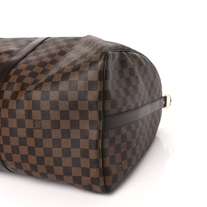 Louis Vuitton Damier Ebene Keepall Bandouliere 55 7 of 7