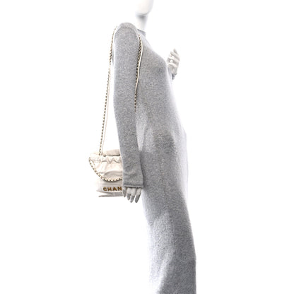 Chanel Shiny Calfskin Quilted Mini Chanel 22 White 2 of 9