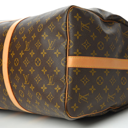 Louis Vuitton Monogram Keepall Bandouliere 55 18 of 20