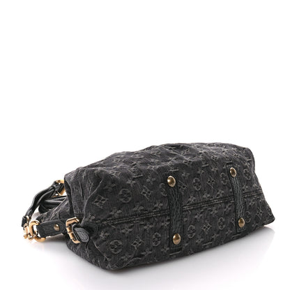Louis Vuitton Denim Neo Cabby MM Black 4 of 12