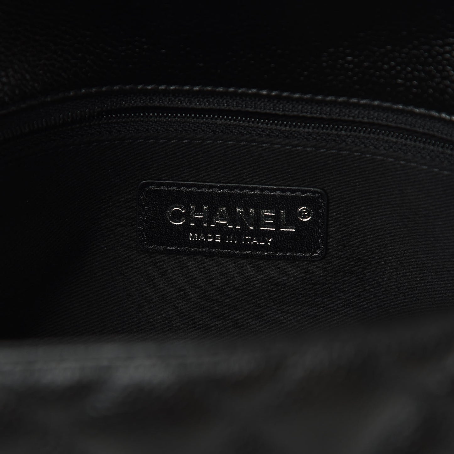 Caviar Quilted Medium Coco Handle Flap So Black
