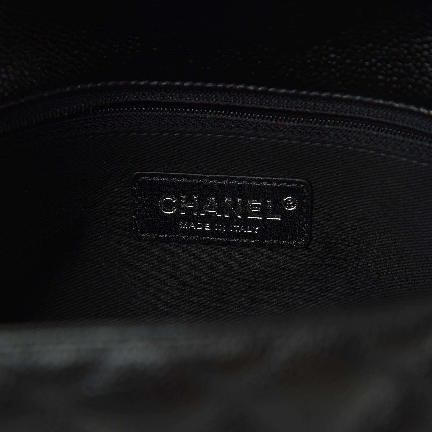 Chanel Caviar Quilted Medium Coco Handle Flap So Black 6 of 13