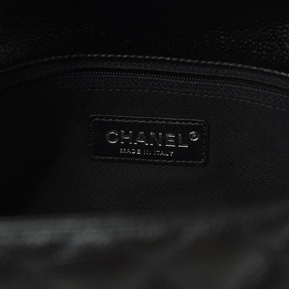 Chanel Caviar Quilted Medium Coco Handle Flap So Black 6 of 13