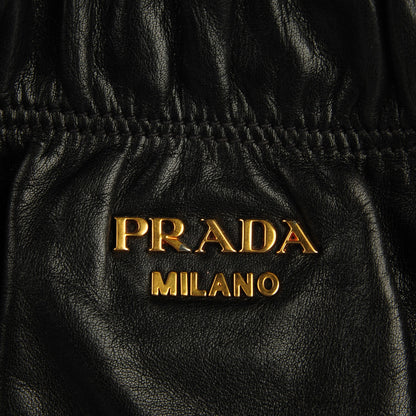 Prada Soft Calf Hobo Nero Black 6 of 8