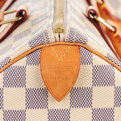 Louis Vuitton Damier Azur Speedy 30 5 of 7