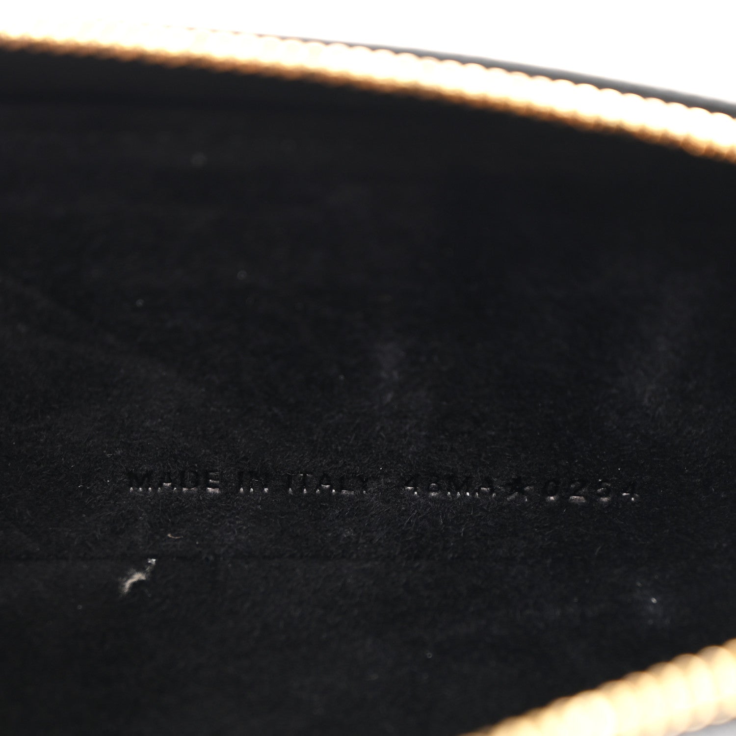 Christian Dior Grained Calfskin Caro Double Pouch Black 7 of 10