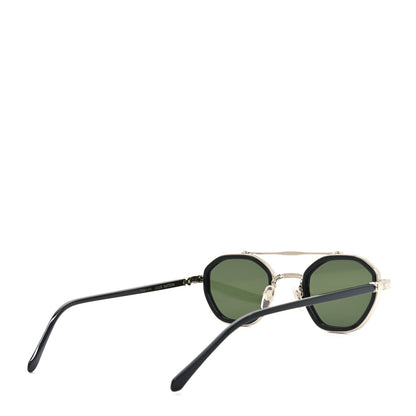 Louis Vuitton Acetate Metal LV Signature Round Duo Sunglasses Z2532U Black 4 of 7