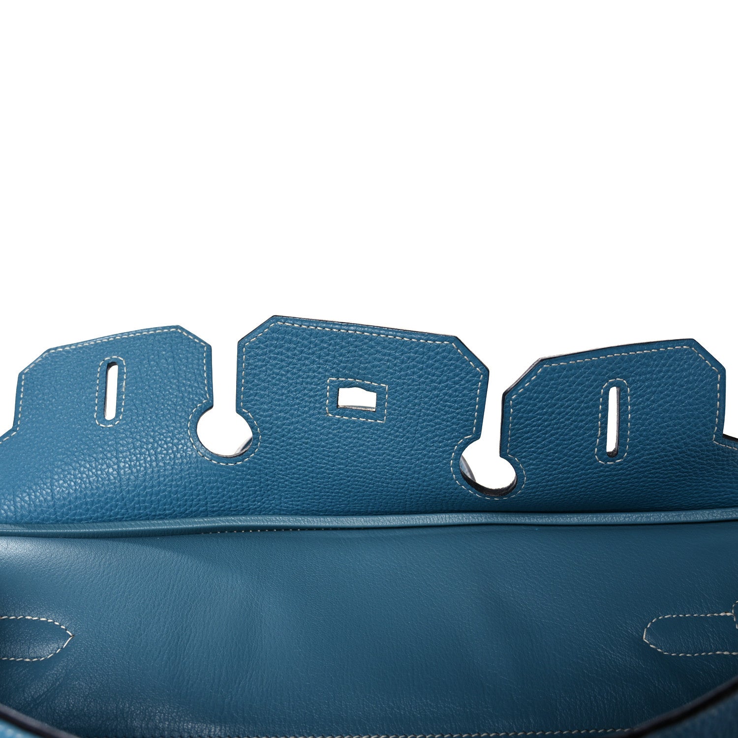 Hermes Togo Birkin 35 Blue Jean 16 of 37
