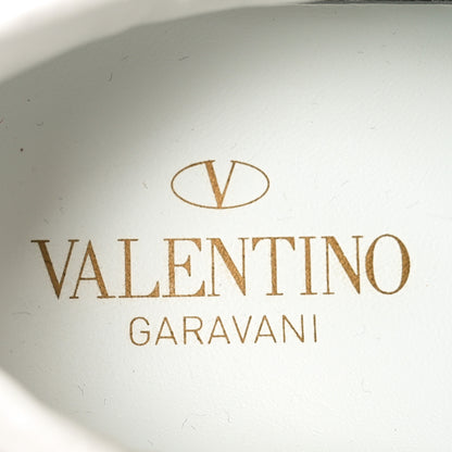 Valentino Garavani Calfskin Atelier 03 Rose Edition Sneakers 37.5 White 7 of 9