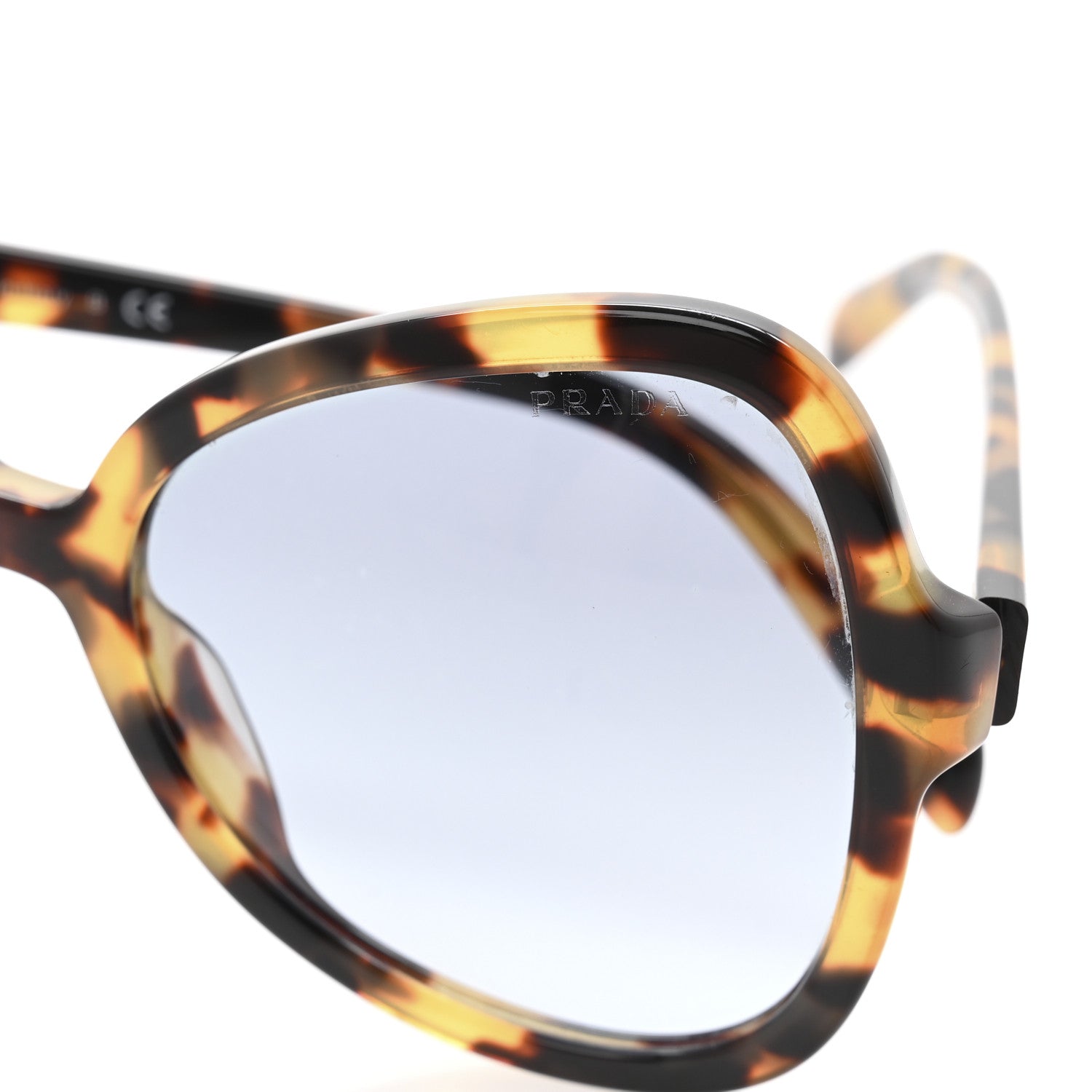Prada Acetate Sunglasses SPR 05S Tortoise 8 of 9