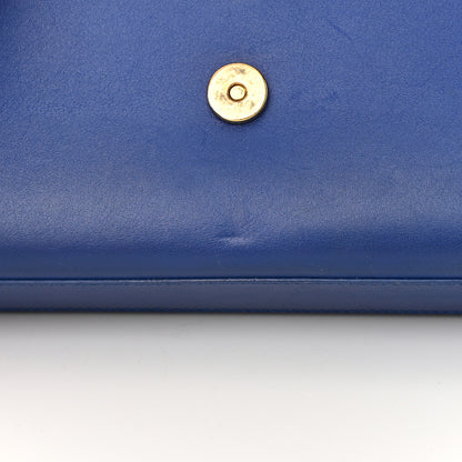 Saint Laurent Smooth Calfskin Medium Classic Monogram Kate Tassel Satchel Royal Blue 14 of 21