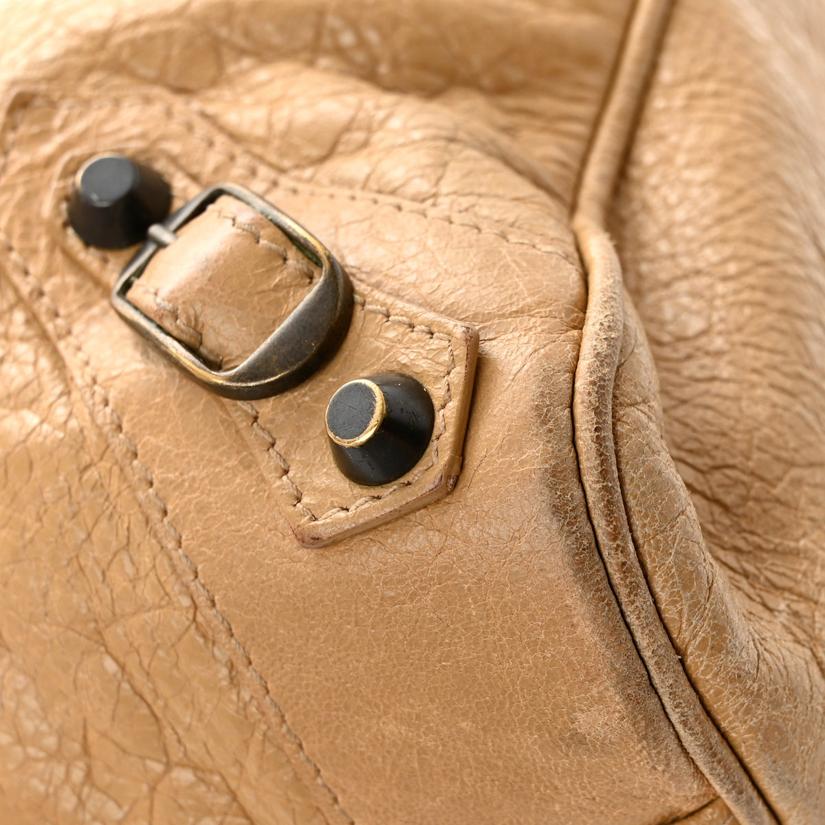 Balenciaga Agneau Classic Hardware Velo Beige Nougatine 12 of 15