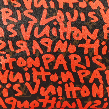 Louis Vuitton Monogram Graffiti Speedy 30 Orange 9 of 11