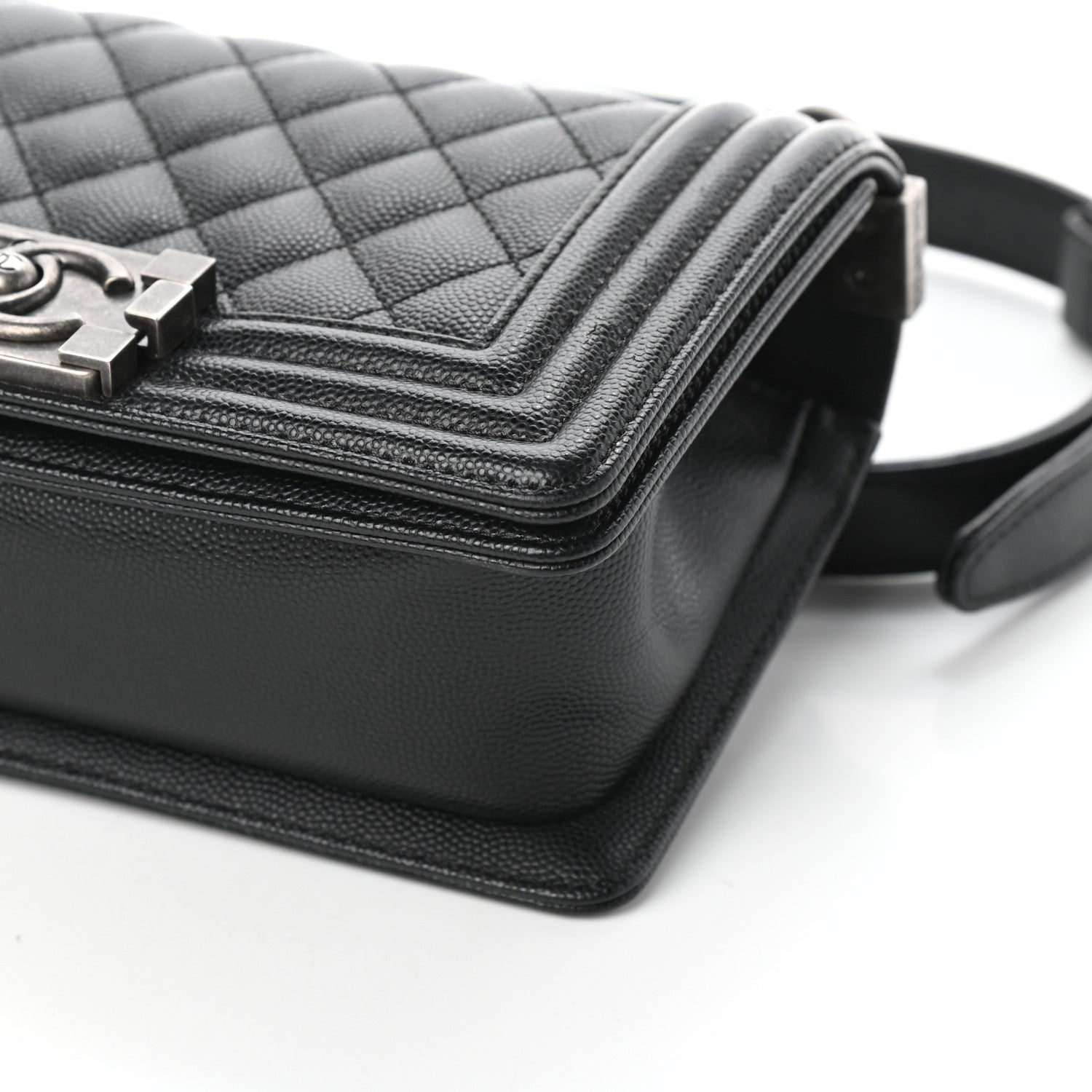Chanel Caviar Quilted Small Boy Flap Black 7 of 9