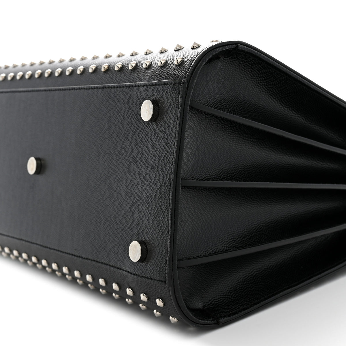 Grain De Poudre Studded Small Sac De Jour Black
