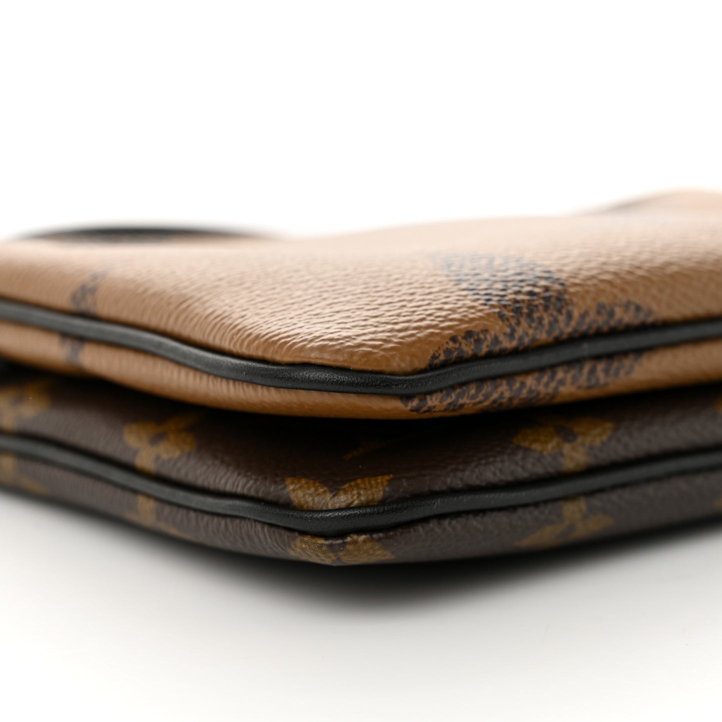 Reverse Monogram Giant Double Zip Pochette