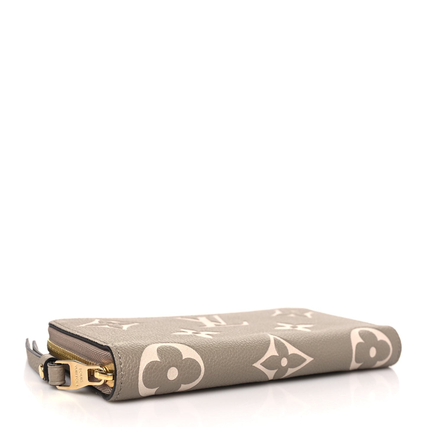 Empreinte Monogram Giant Zippy Wallet Tourterelle Creme
