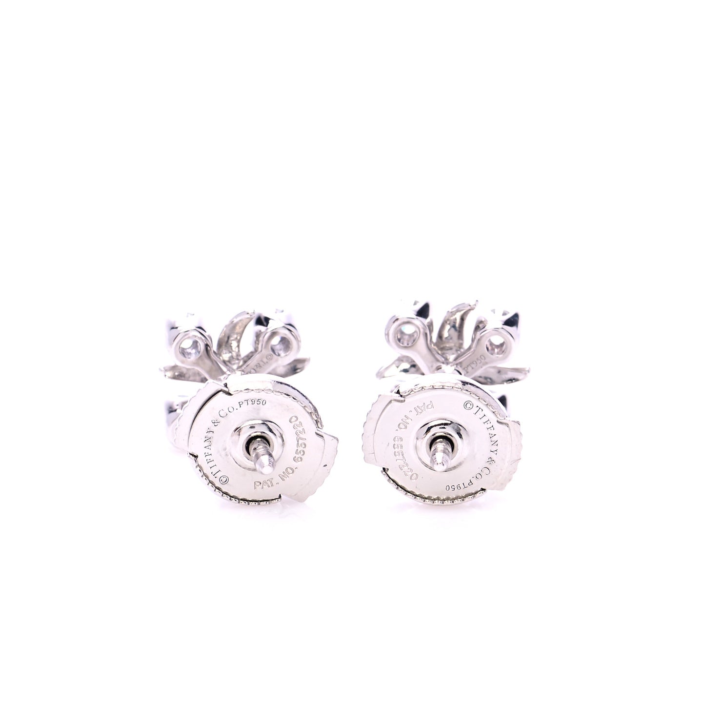 Platinum Diamond Schlumberger Lynn Earrings