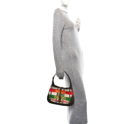 Gucci Canvas Calfskin 100 Centennial Music Small Jackie 1961 Hobo Multicolor 2 of 10